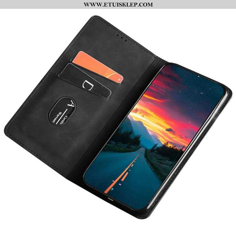 Etui Na Telefon do Xiaomi Redmi A1 Etui Folio Dotyk Skóry